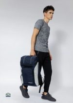 Sac à dos bleu isotherme pour le transport de repas