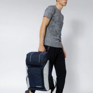 Sac à dos bleu isotherme pour le transport de repas