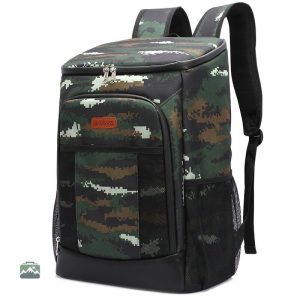 Sac à dos isotherme camouflage vert 30L