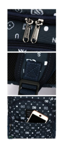 Sac à dos bleu isotherme, pratique et esthétique pour vos sorties