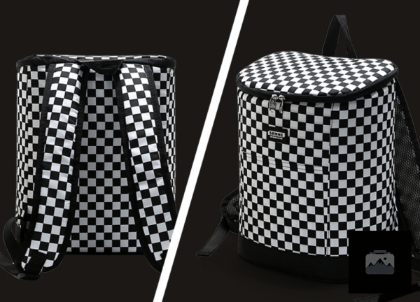 Sac à Dos Isotherme au design Damier