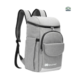 Sac à dos isotherme gris 18L pour le transport de nourriture