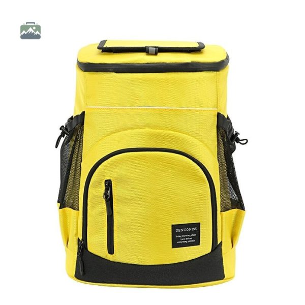 sac-a-dos-isotherme-jaune-33l-1 Sac à dos isotherme jaune 33L pour le transport de repas
