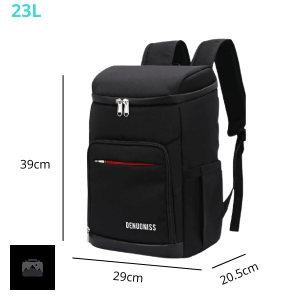 Sac à dos noir pour conserver vos aliments au frais