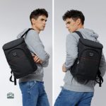 Sac à dos noir 20L, idéal pour les pique-niques et les sorties