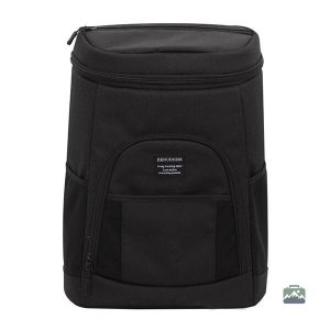 Sac à dos isotherme noir 25L pour le transport alimentaire