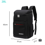 Sac isotherme pratique et élégant en noir