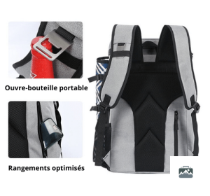 Sac à Dos Pique-Nique Isotherme en bleu