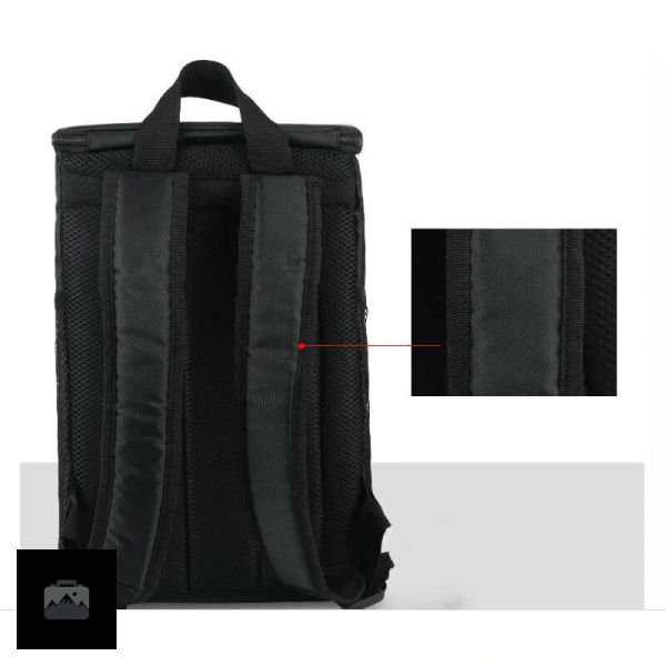 Sac à Dos Noir pour le transport isotherme