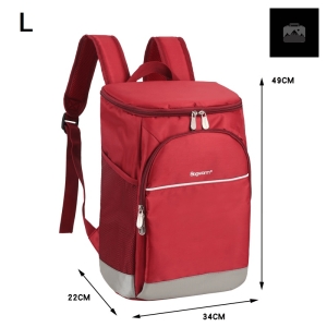 Sac Isotherme Rouge pratique pour les pique-niques