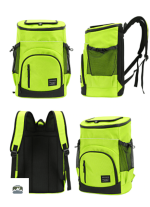Sac à dos vert isotherme 33L, idéal pour les pique-niques