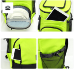 Sac à dos isotherme vert, conçu pour garder vos aliments au frais