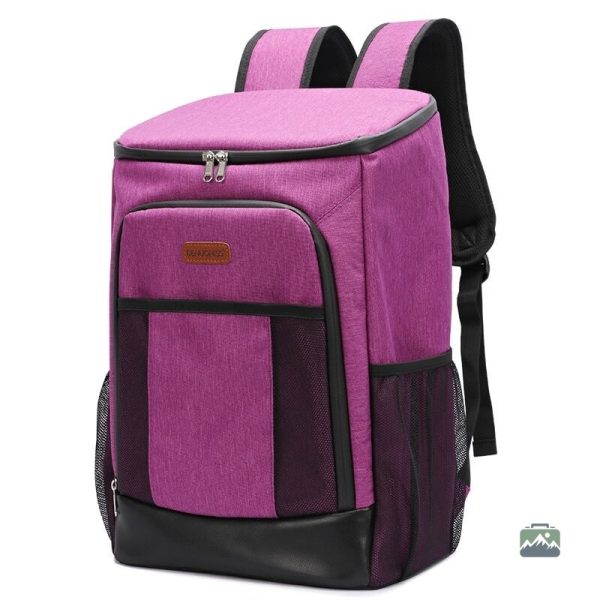 sac-a-dos-isotherme-violet-30l-1 Sac à dos isotherme violet 30L pour le transport de nourriture