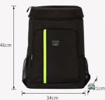 Sac à dos lunch box en gris, idéal pour le travail