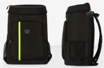 Sac à dos lunch box noir pour le travail ou les loisirs