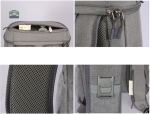 Sac à dos isotherme noir, idéal pour les pique-niques