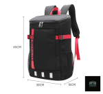 Sac à Dos Rouge pour transporter vos aliments frais