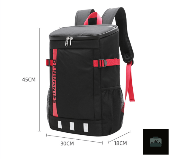 Sac à Dos Rouge pour transporter vos aliments frais