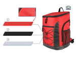 Sac à dos randonnée pratique et coloré rouge