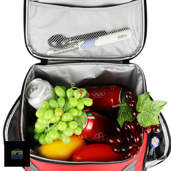 Accessoire de randonnée : sac à dos isotherme vert