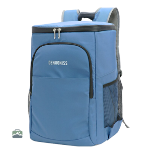 Sac à dos réfrigérant bleu isotherme pour transporter vos aliments