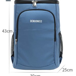 Sac à dos noir pour garder vos boissons fraîches