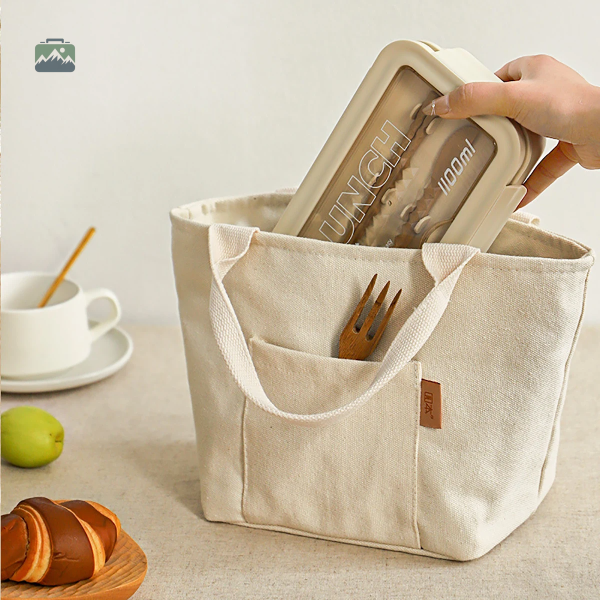 Sac Isotherme pour repas en toile durable