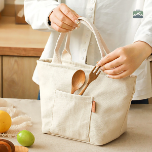 Sac à déjeuner isotherme en toile résistante