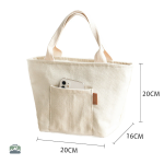 Sac isotherme repas en toile légère