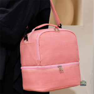 Sac Isotherme compartimenté, couleur rose