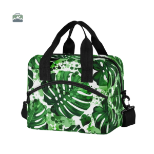 Sac isotherme Monstera Tropical pour repas en extérieur