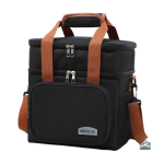 Sac Glacière Noir pour repas isothermes