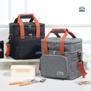 Sac isotherme noir pour conserver vos aliments frais