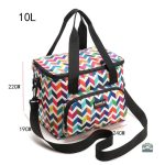 Sac isotherme pratique en bleu avec bandoulière