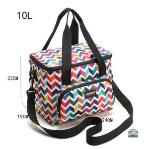 Sac isotherme pratique en bleu avec bandoulière