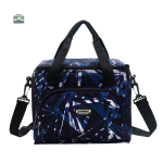 Sac isotherme bandoulière graphique pour le transport alimentaire