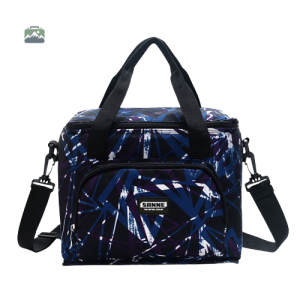 Sac isotherme bandoulière graphique pour le transport alimentaire