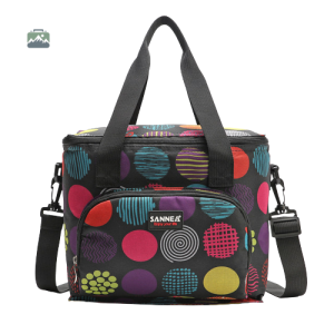 Sac isotherme bandoulière Pop Art en design coloré