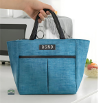 Sac isotherme bleu pour une utilisation quotidienne et élégante
