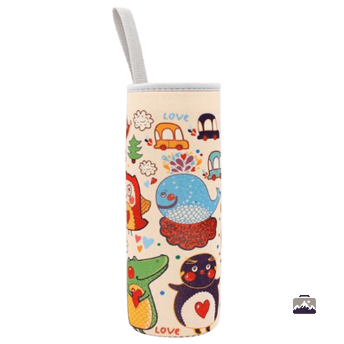 sac-isotherme-bouteille-animaux-enfant-1 Sac isotherme pour bouteille avec motifs animaux pour enfants