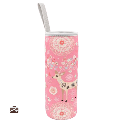 sac-isotherme-bouteille-biche-rose-1 Sac isotherme bouteille Biche Rose pour boissons froides