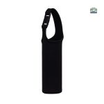 Sac isotherme bouteille noir compact et pratique