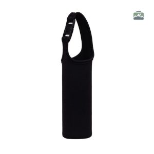 Sac isotherme bouteille noir compact et pratique
