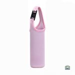 Sac isotherme bouteille rose clair élégant et pratique