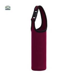 Sac isotherme bouteille rouge bordeaux