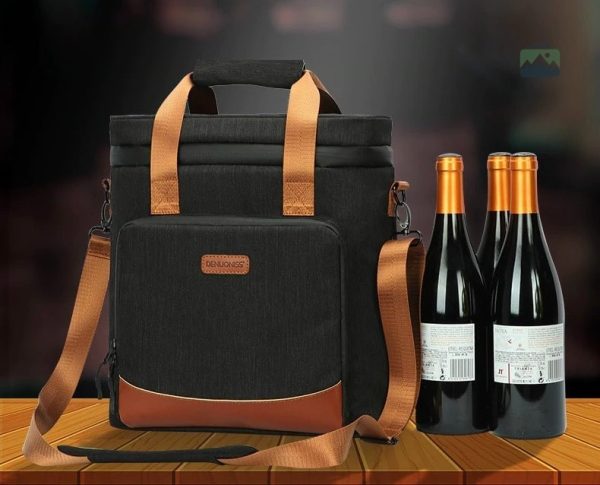 Sac isotherme léger pour bouteille de vin