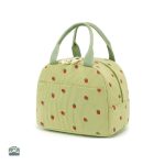 Sac isotherme design en velours côtelé pour repas