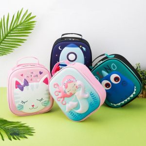 Sac isotherme enfant design 3D, idéal pour le goûter