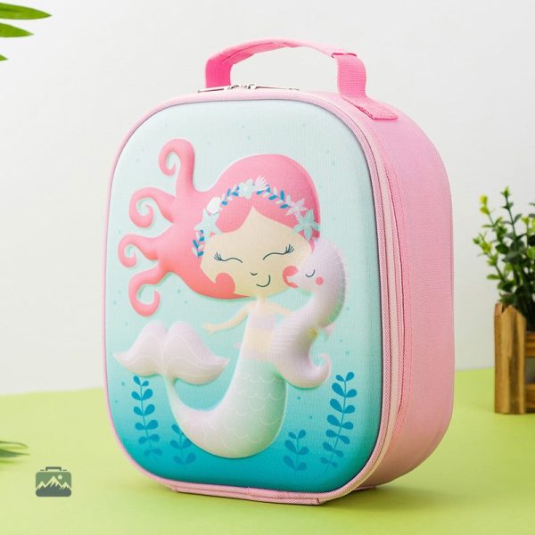 Sac isotherme enfant, motif 3D coloré pour les repas