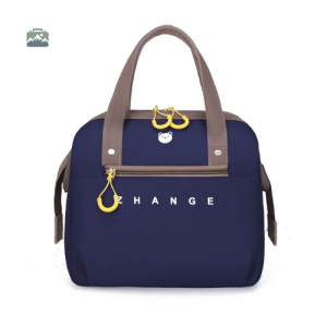 Sac isotherme femme bleu pour transporter vos repas frais